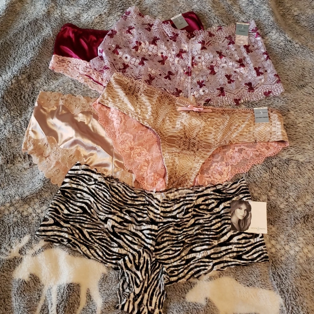 NEW Jaclyn Smith Panties 5pr